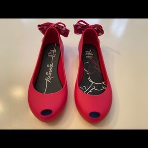 Girls Sz 13 Mel by Melissa Ultragirl Minnie Mouse